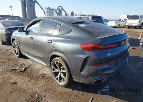 2020 BMW X6 M50I из США, поврежденный, VIN 5UXCY8C08L9B12708